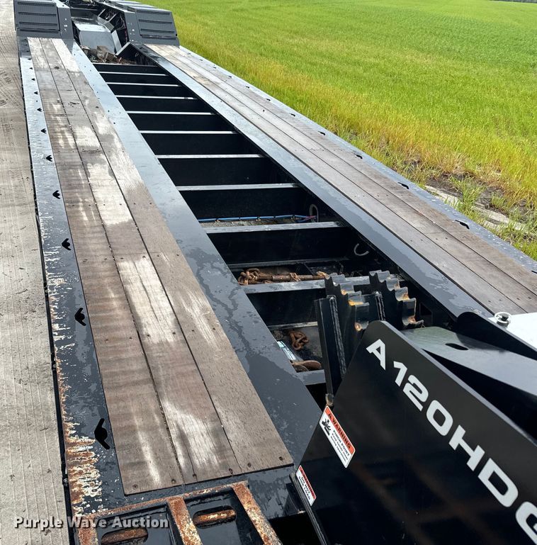 image for item EH5395 2024 Alpha HD A120HDG-SF2 lowboy equipment trailer