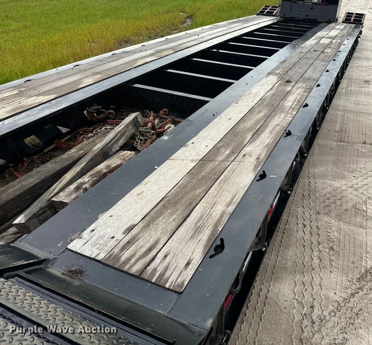 image for item EH5395 2024 Alpha HD A120HDG-SF2 lowboy equipment trailer