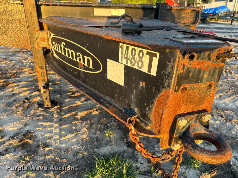 image for item EH5405 2014 Kaufman equipment trailer