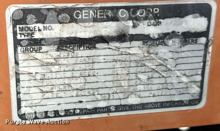 image for item EH6646 Generac generator
