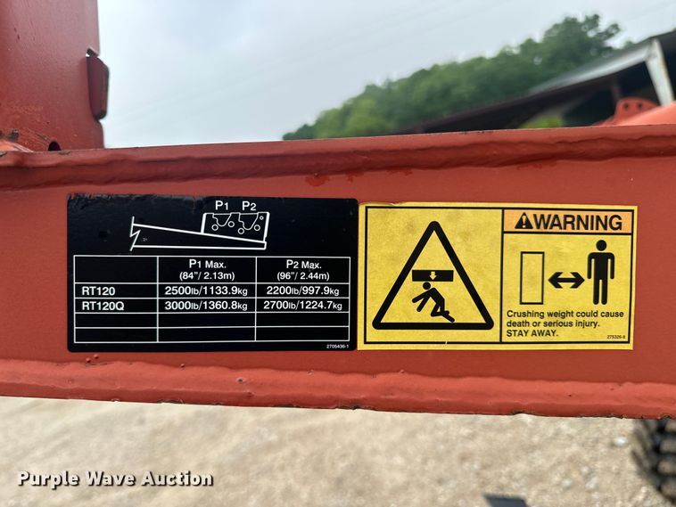 image for item EH6746 2013 Ditch Witch RT120 Quad trencher