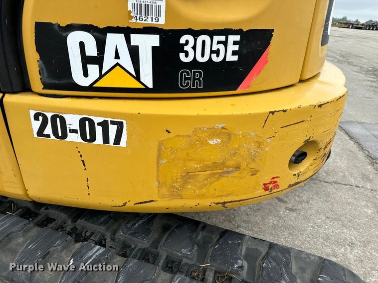 image for item EH6748 2013 Caterpillar 305E CR mini excavator