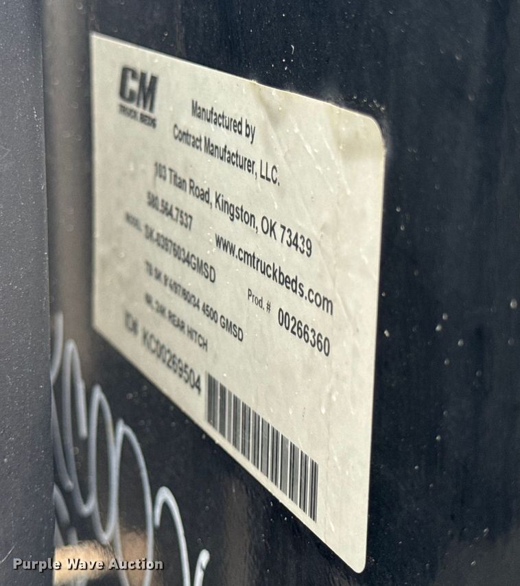 image for item EH6756 2019 Chevrolet Silverado 6500HD flatbed truck