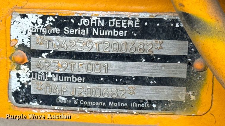 image for item EH6779 1989 Athey 7-12D windrower