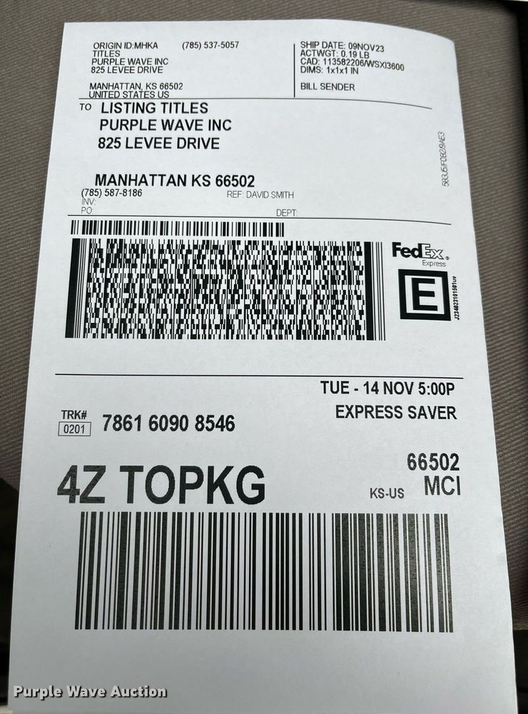 image for item EI0605 2011 International DuraStar 4300 bucket truck