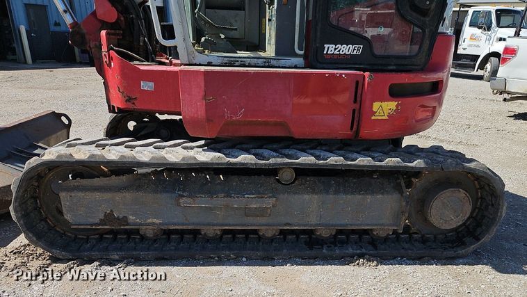 image for item EI3803 2016 Takeuchi TB280FR mini excavator