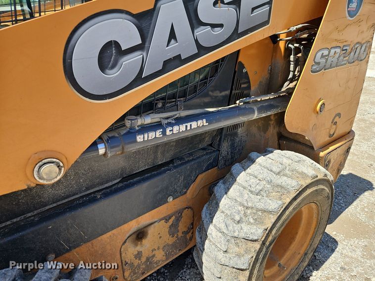image for item EI3807 2012 Case SR200 skid steer loader