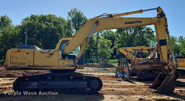 image for item EI3831 1996 Komatsu PC200-6L excavator