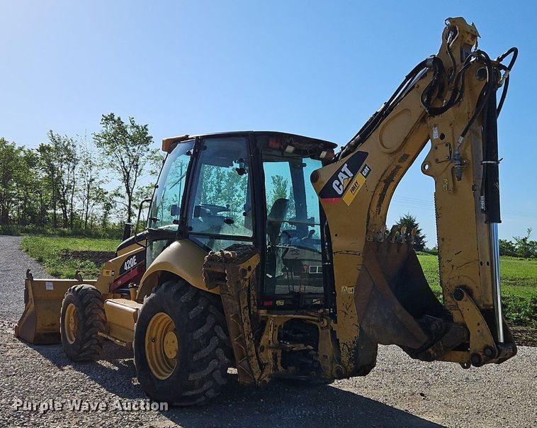image for item EI3833 2012 Caterpillar 420E backhoe
