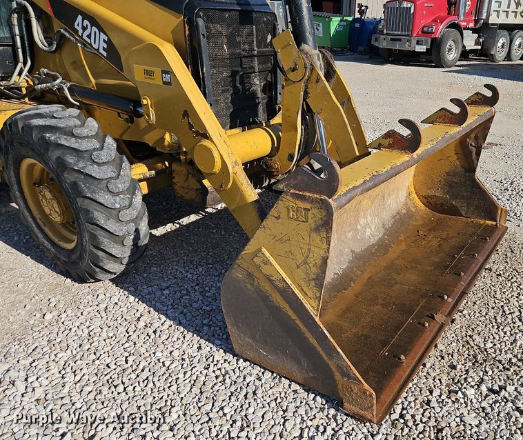 image for item EI3833 2012 Caterpillar 420E backhoe