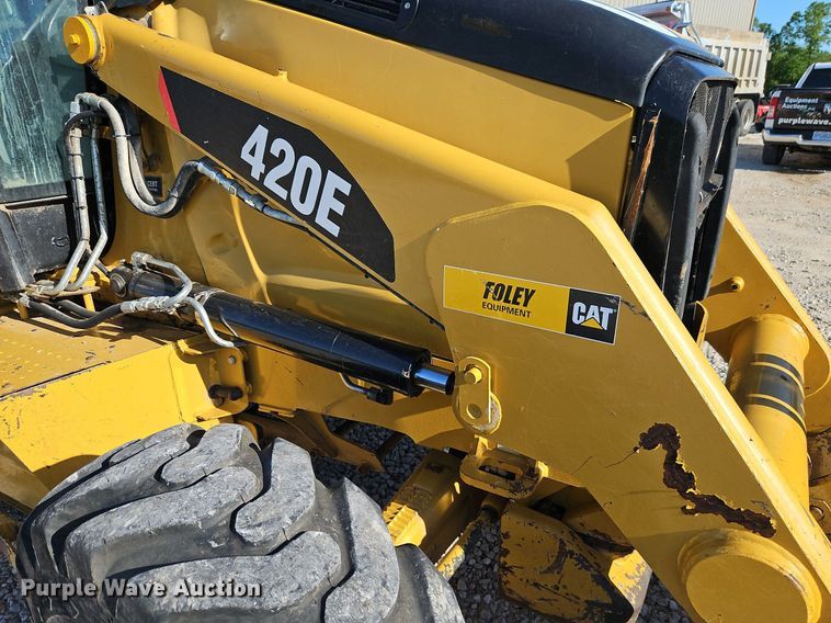 image for item EI3833 2012 Caterpillar 420E backhoe
