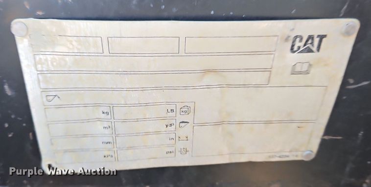 image for item EI3833 2012 Caterpillar 420E backhoe