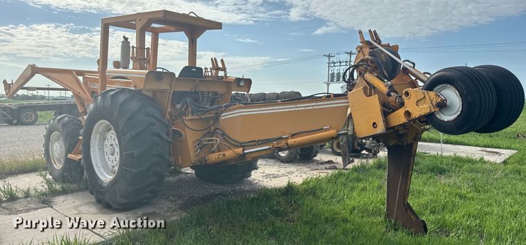 image for item EJ2701 Parsons DP-100 cable plow with 1950 Oliver frame