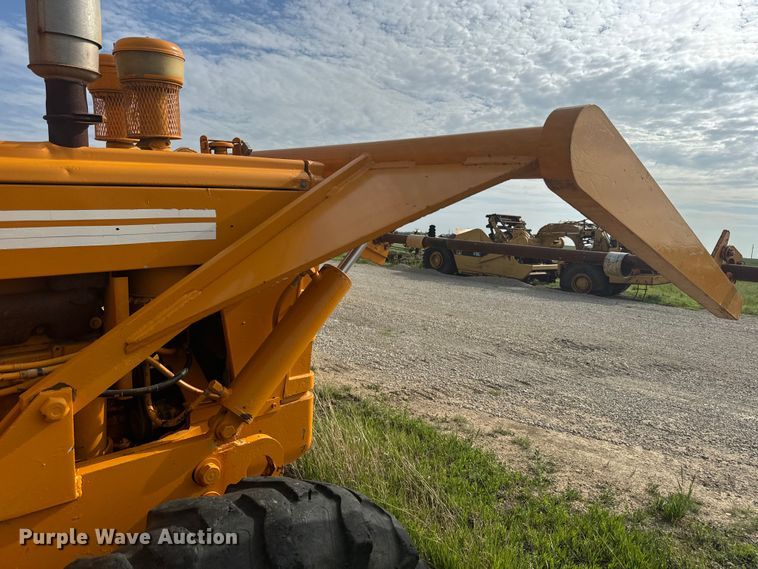 image for item EJ2701 Parsons DP-100 cable plow with 1950 Oliver frame