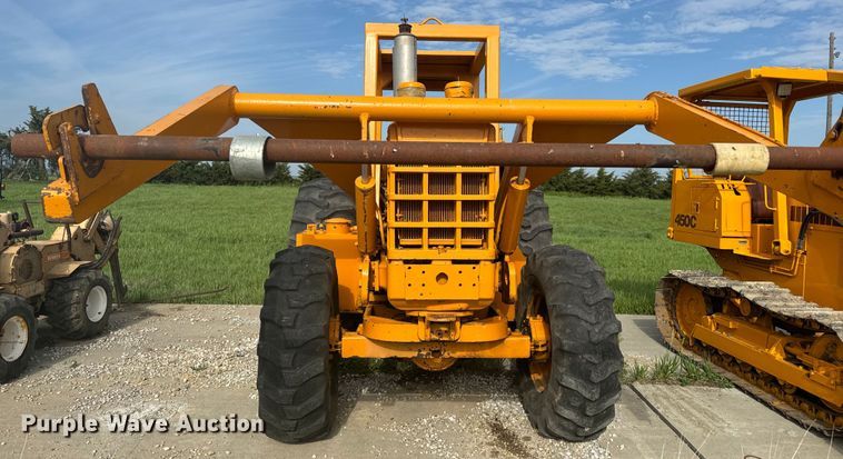 image for item EJ2701 Parsons DP-100 cable plow with 1950 Oliver frame