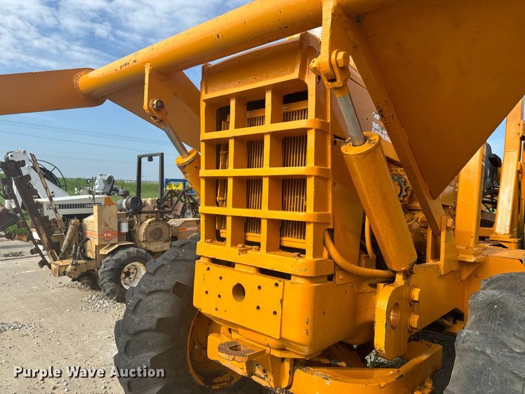 image for item EJ2701 Parsons DP-100 cable plow with 1950 Oliver frame