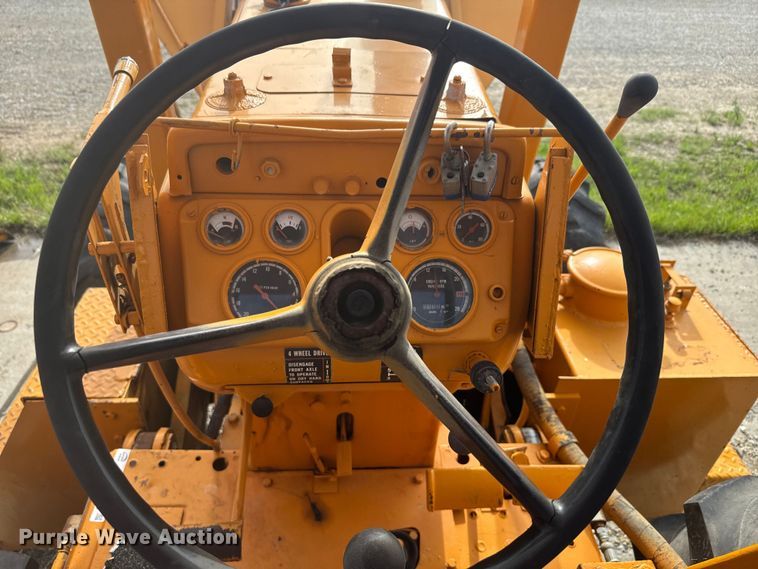 image for item EJ2701 Parsons DP-100 cable plow with 1950 Oliver frame