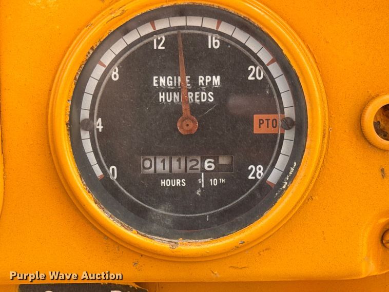 image for item EJ2701 Parsons DP-100 cable plow with 1950 Oliver frame