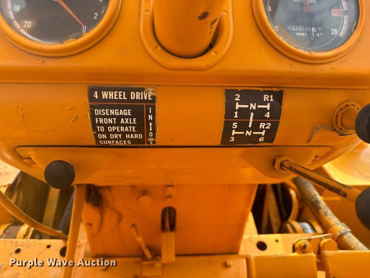 image for item EJ2701 Parsons DP-100 cable plow with 1950 Oliver frame