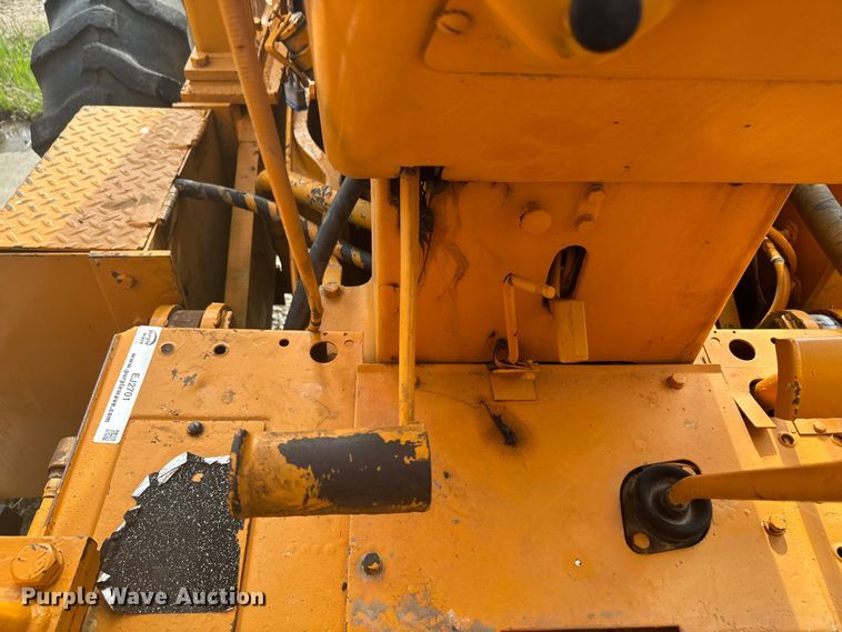 image for item EJ2701 Parsons DP-100 cable plow with 1950 Oliver frame