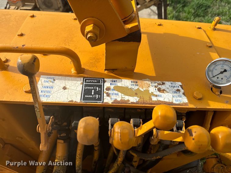 image for item EJ2701 Parsons DP-100 cable plow with 1950 Oliver frame