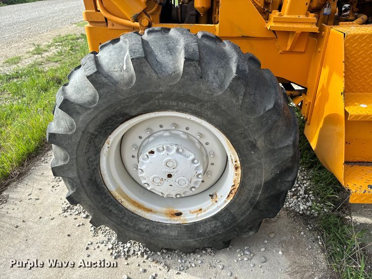 image for item EJ2701 Parsons DP-100 cable plow with 1950 Oliver frame