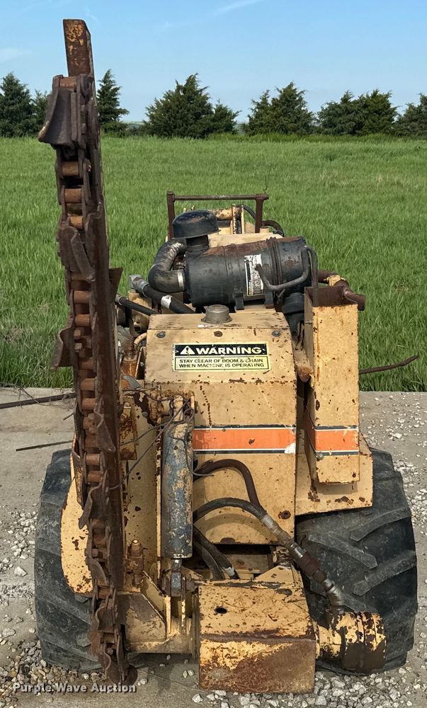 image for item EJ2702 1989 Burkeen B-30 trencher