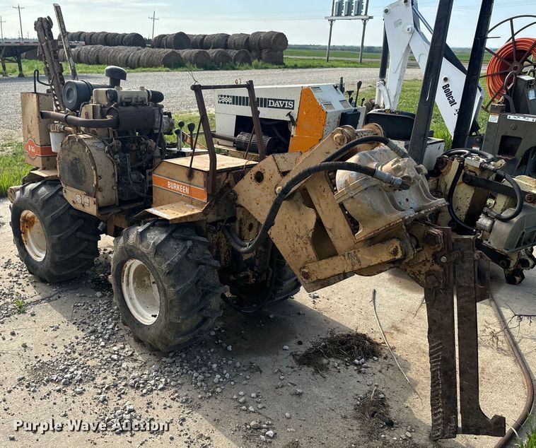 image for item EJ2702 1989 Burkeen B-30 trencher