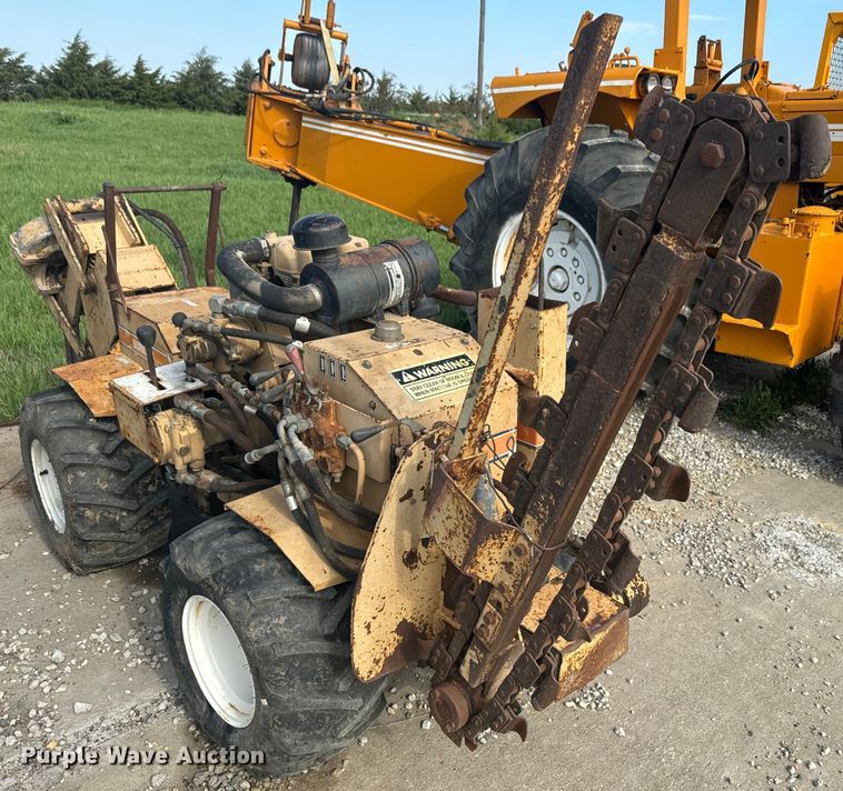 image for item EJ2702 1989 Burkeen B-30 trencher