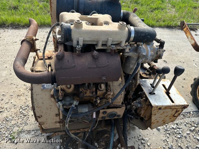 image for item EJ2702 1989 Burkeen B-30 trencher