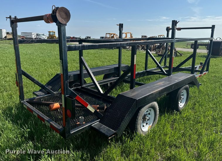 image for item EJ2706 2002 Shop built reel trailer