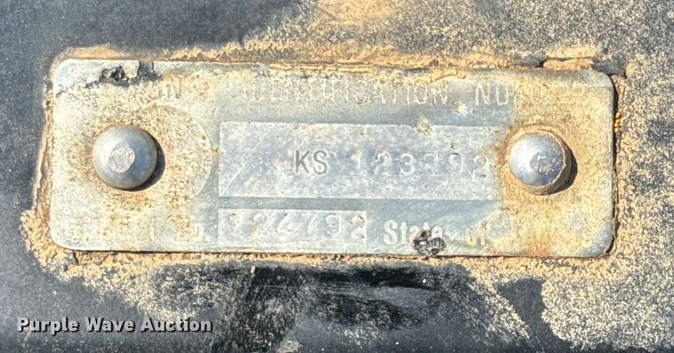 image for item EJ2706 2002 Shop built reel trailer