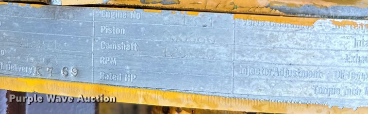 image for item EJ2717 Galion 160 Series B rigid frame motor grader