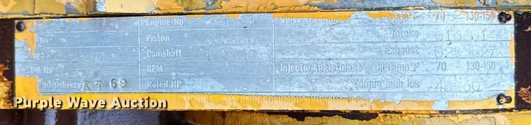 image for item EJ2717 Galion 160 Series B rigid frame motor grader