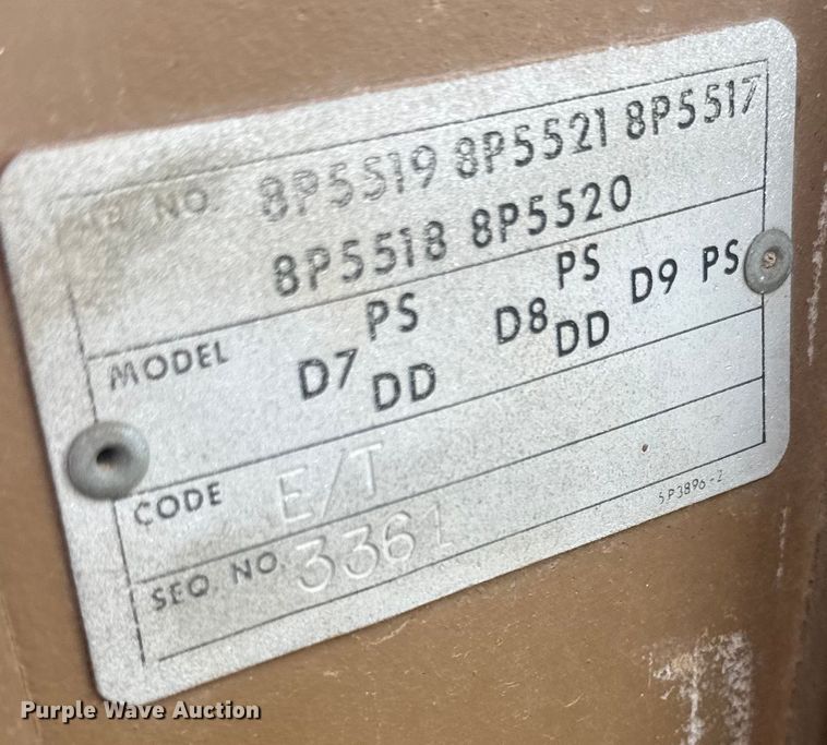 image for item EJ2720 Caterpillar D7G dozer