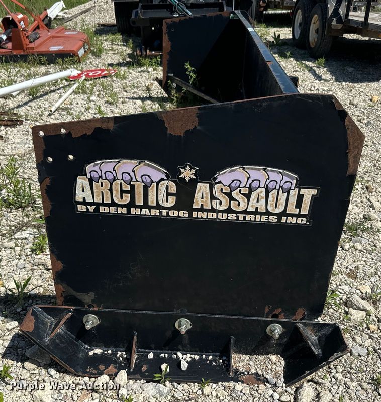 image for item EJ2731 Den Hartog Industries Arctic Assault skid steer snow pusher