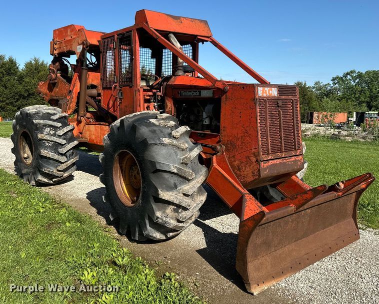 image for item EJ2733 1984 Rockwell International Timberjack 450 skidder