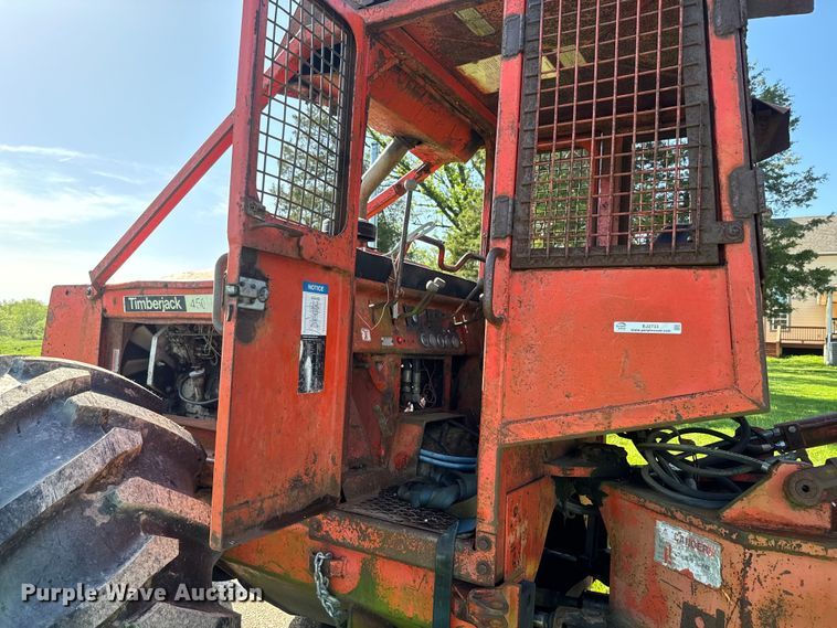 image for item EJ2733 1984 Rockwell International Timberjack 450 skidder