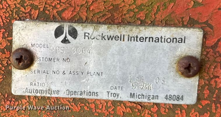 image for item EJ2733 1984 Rockwell International Timberjack 450 skidder