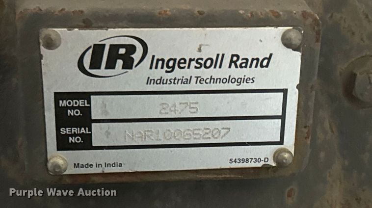 image for item EJ2735 Ingersoll Rand 2475 air compressor