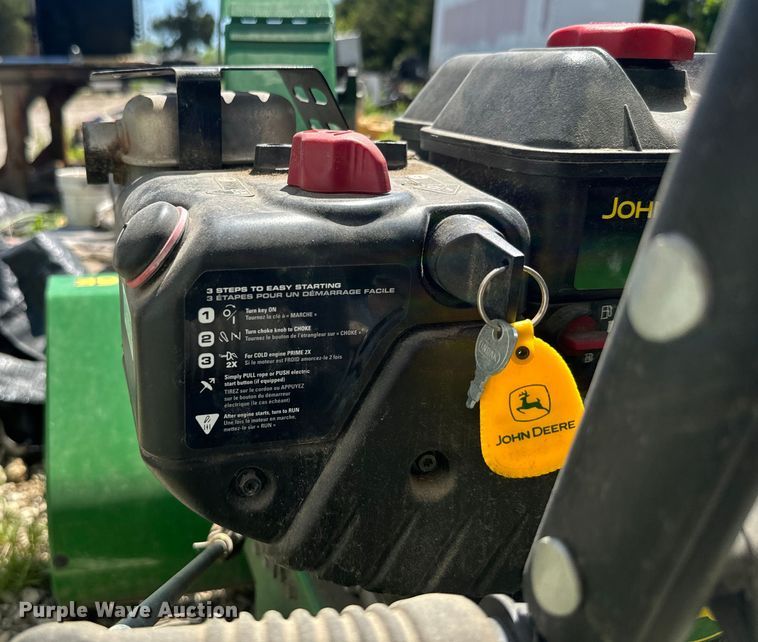 image for item EJ2740 John Deere 726E snow blower