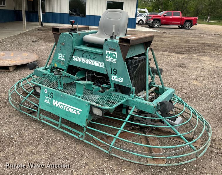 image for item EJ2744 Whiteman SuperTrowel power trowel