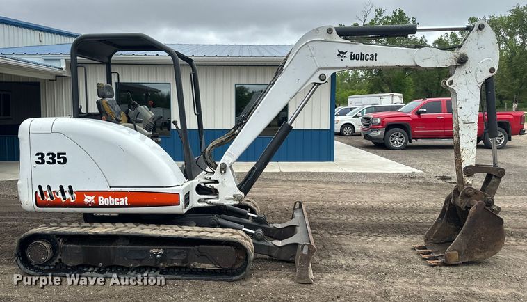 image for item EJ2745 2008 Bobcat 335G mini excavator