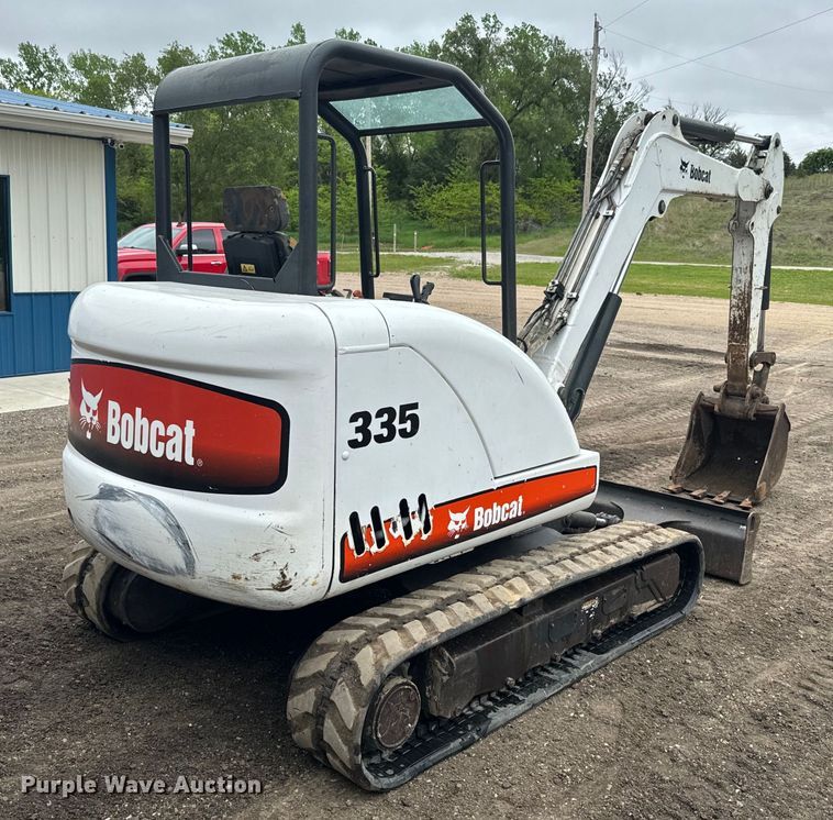 image for item EJ2745 2008 Bobcat 335G mini excavator