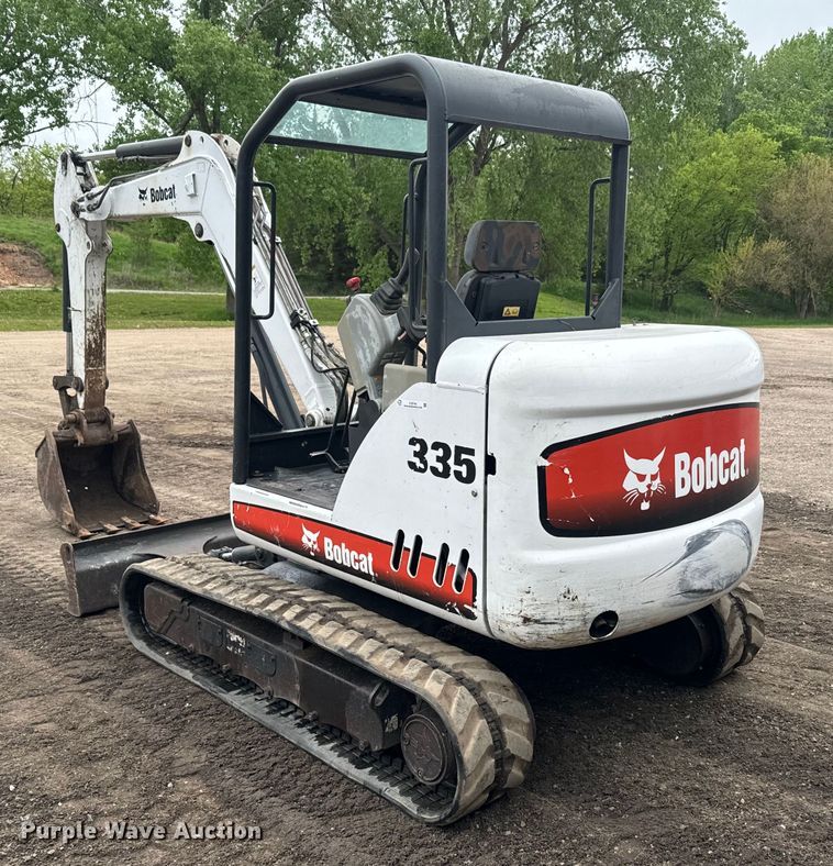 image for item EJ2745 2008 Bobcat 335G mini excavator