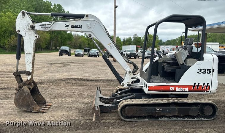 image for item EJ2745 2008 Bobcat 335G mini excavator