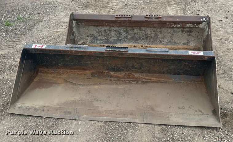 image for item EJ2748 (2) skid steer buckets