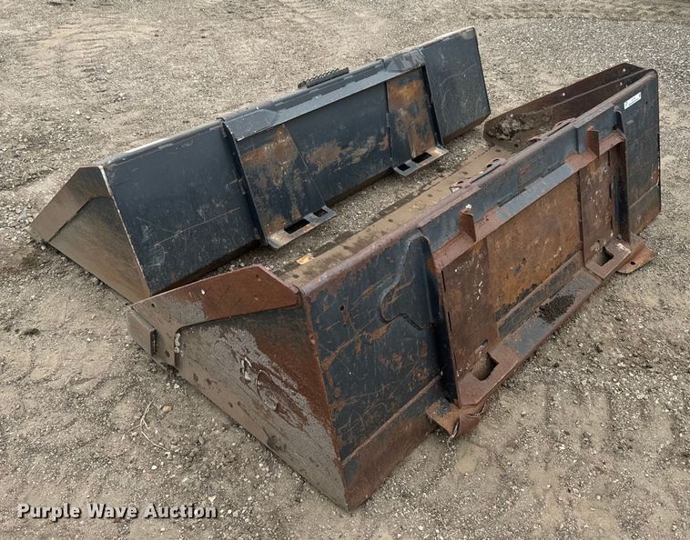 image for item EJ2748 (2) skid steer buckets