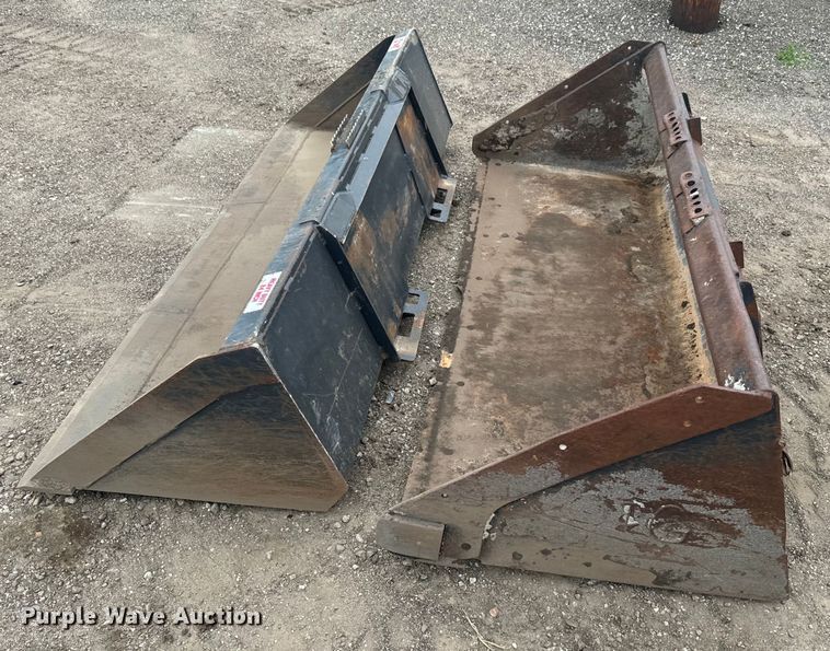 image for item EJ2748 (2) skid steer buckets
