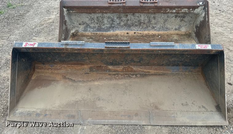 image for item EJ2748 (2) skid steer buckets